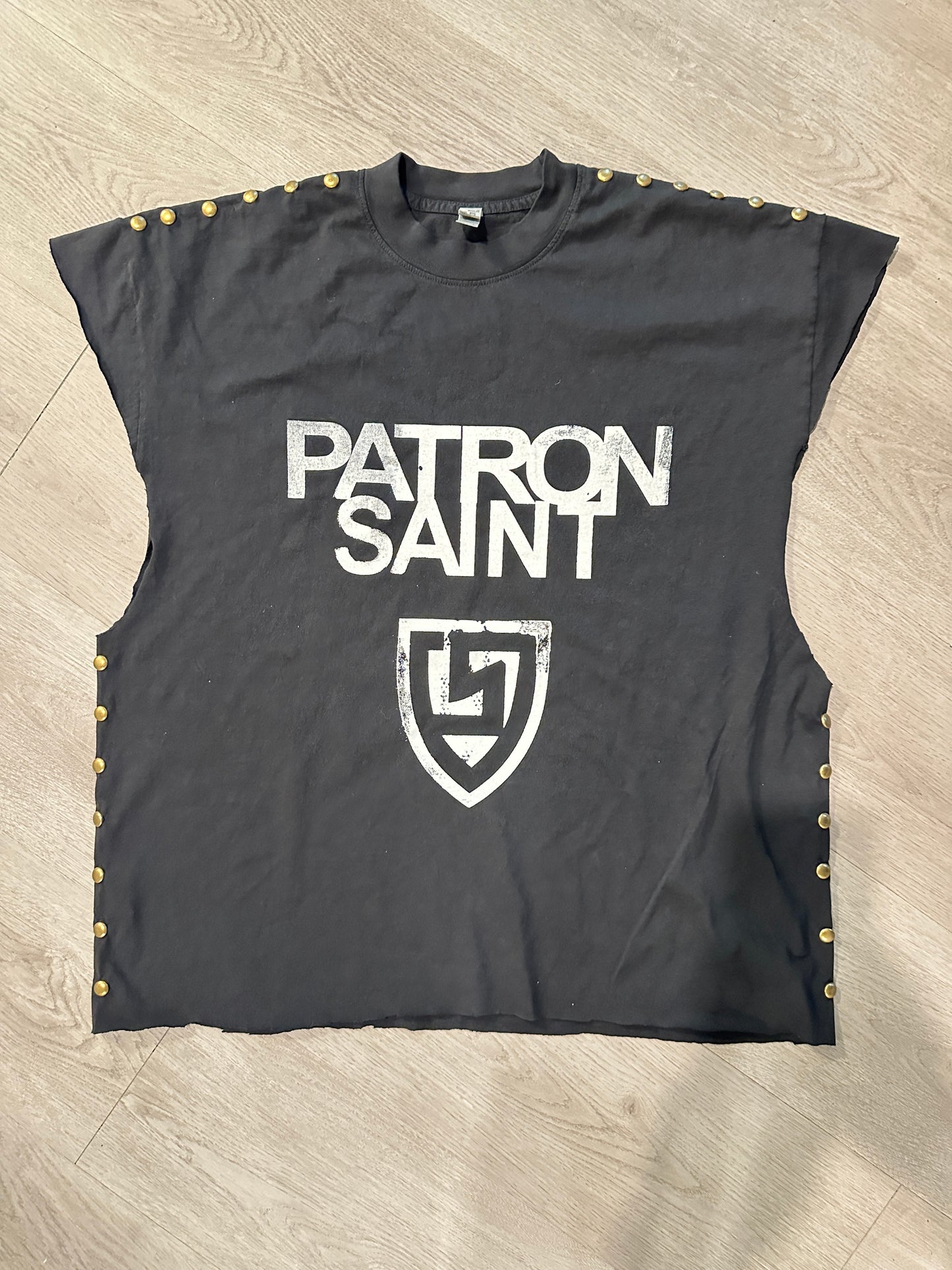 Studded Qtr sleeve Patron Saint Tee