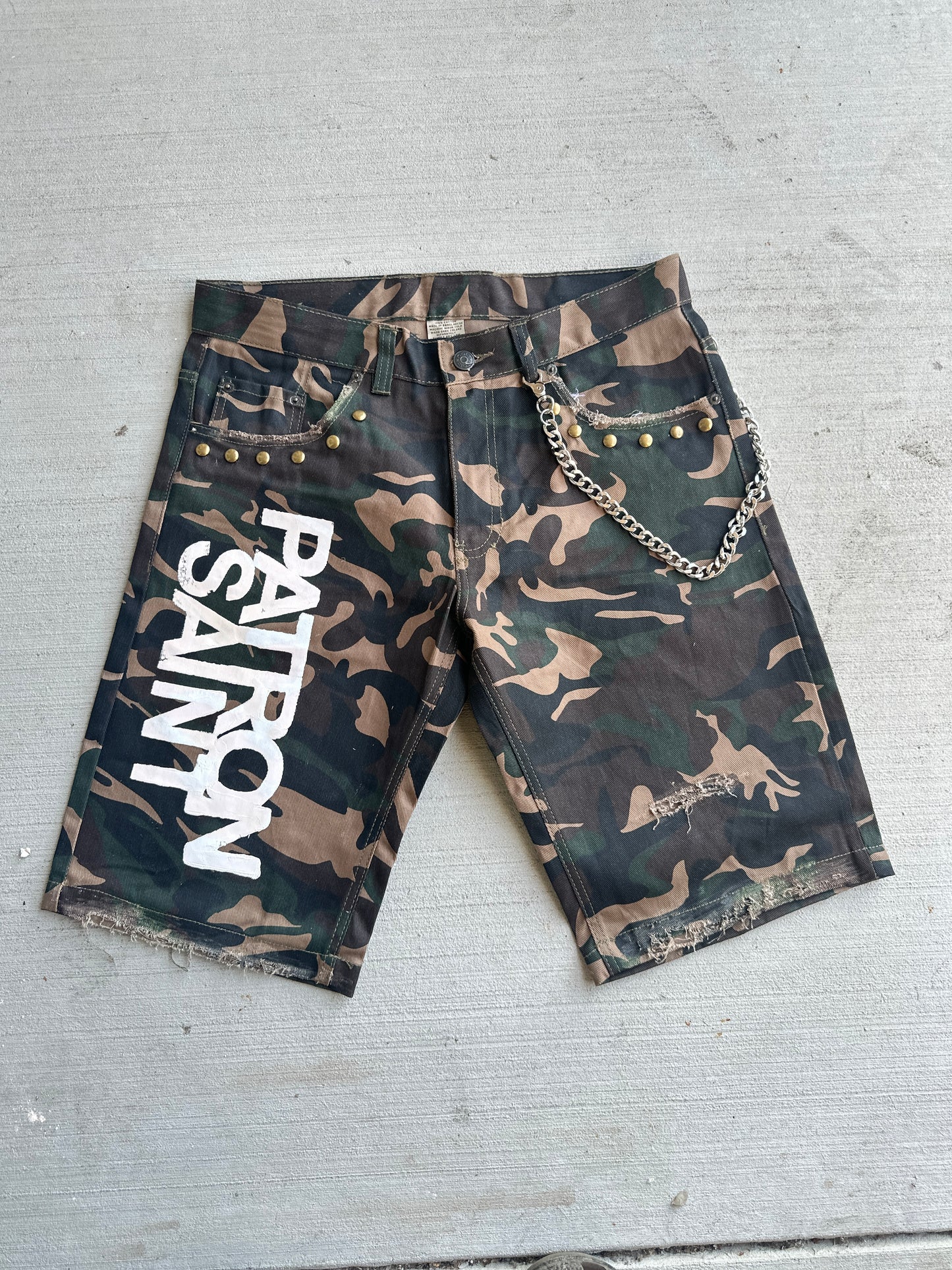Camo Jean short